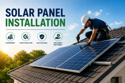 solar panel installation